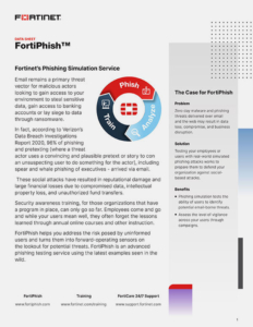 FortiPhish Datasheet